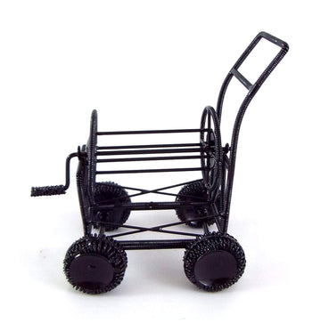 Aztec Imports, Inc. Dollhouse Miniature 1:12 Scale Cart and Hose Reel #G8640