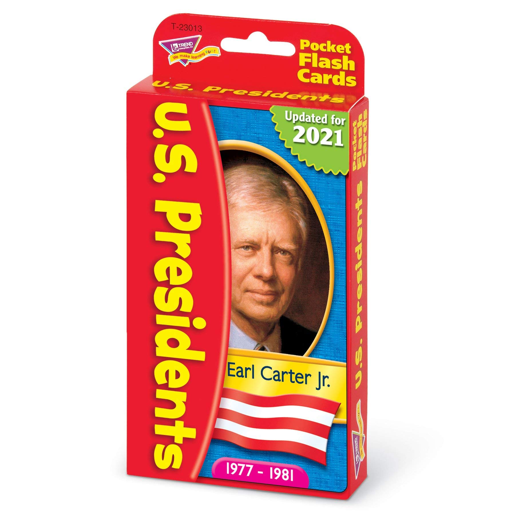 US Presidents Pocket Flash Cards