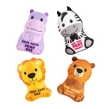 Fun Express Bulk 50 Piece Religious Prayer Stuffed Animals, Vacation Bible School 2024