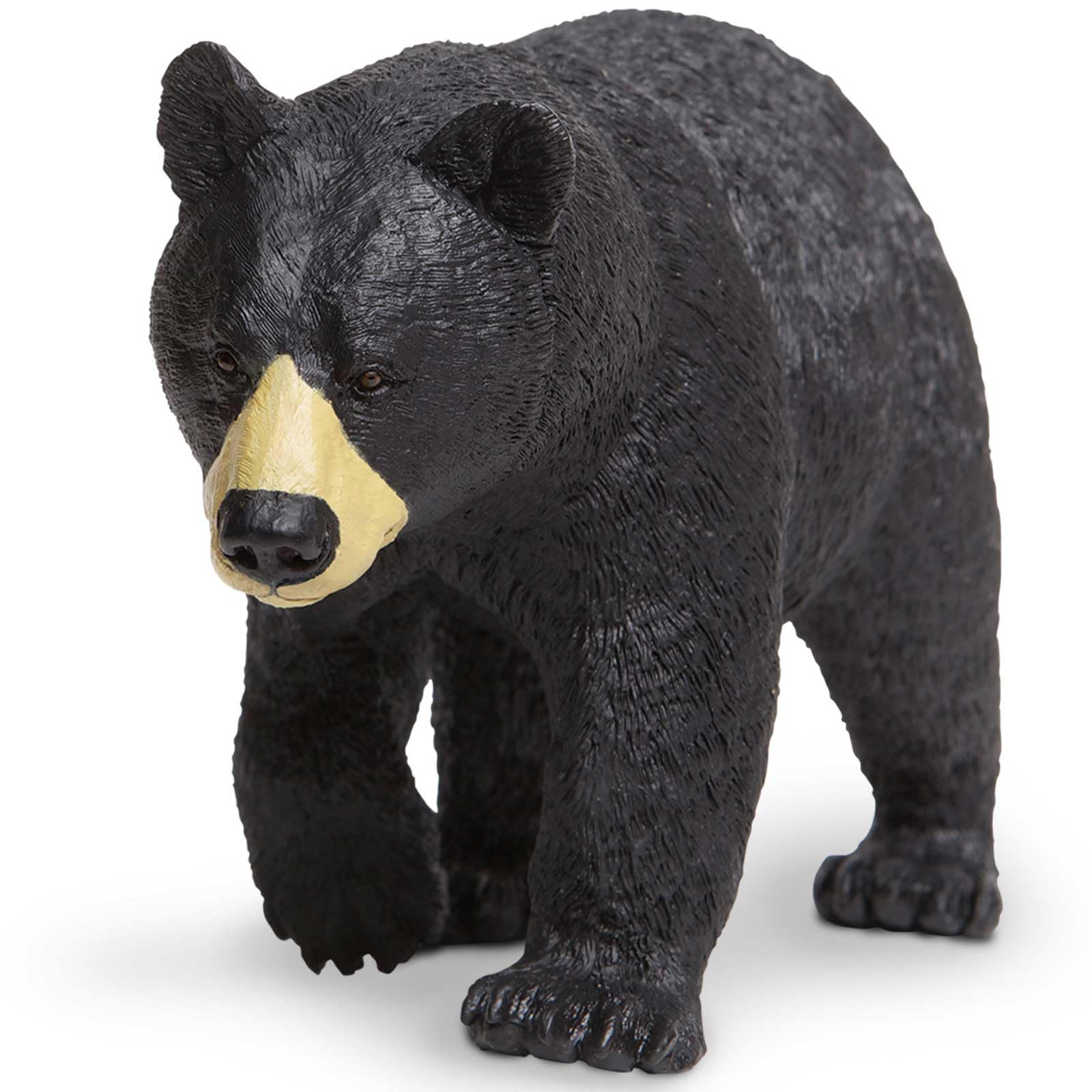 Safari Ltd. North American Black Bear Toy Figurine - Detailed 7.4" Plastic Model Figure - Fun Educational Play Toy for Boys, Girls & Kids Ages 1+