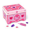 Melissa & Doug Created by Me! Jewelry Box Wooden Craft Kit