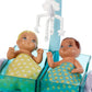 Barbie Doll Baby Doctor Play Set with Two Patients