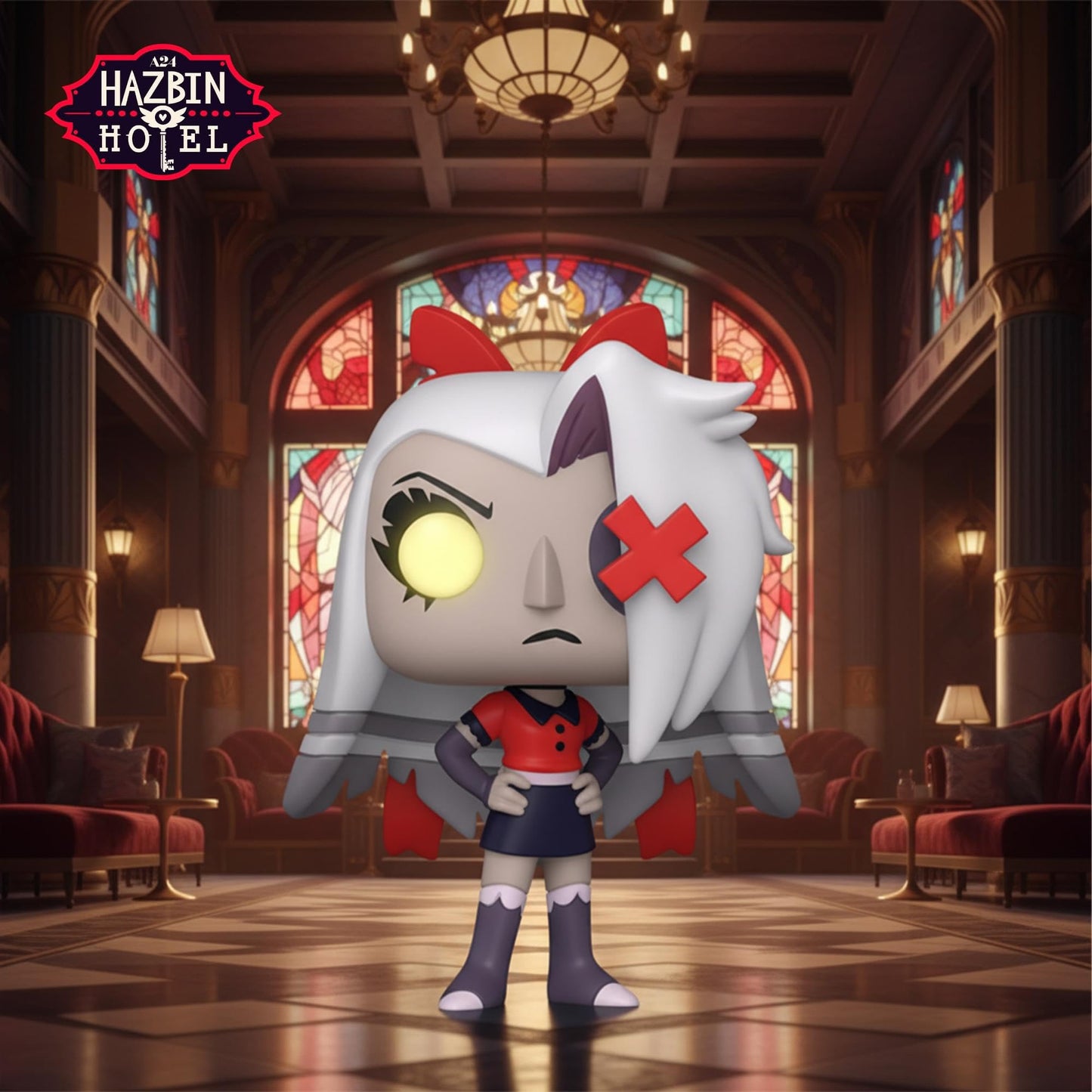 Funko Pop! Animation: Hazbin Hotel - Vaggie - 1/6 Odds for Rare Chase Variant - Collectable Vinyl Figure - Gift Idea - Official Merchandise - Toys for