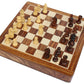 Limited Stock - Chess Set 12x12 Magnetic Chess Set Standard Board Game with Chessmen Storage Drawer Handmade in Fine Wood - Non-Folding