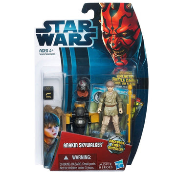 Star Wars Movie Heroes 2012 Action Figure MH14 Anakin Skywalker 3.75 Inch