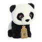Aurora® Responsibly Made Eco Nation™ Mini Panda Stuffed Animal - Ideal for Playtime Adventures - Perfect for Birthdays or Just Because - Black 5
