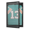 Flash Furniture Jersey Display Case, 24x36, Black