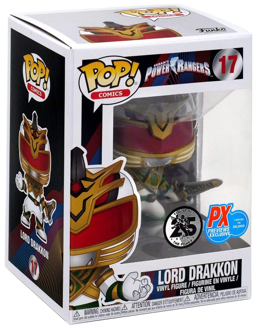 Funko Pop! Television Power Rangers: Lord Drakkon Vinyl Figure