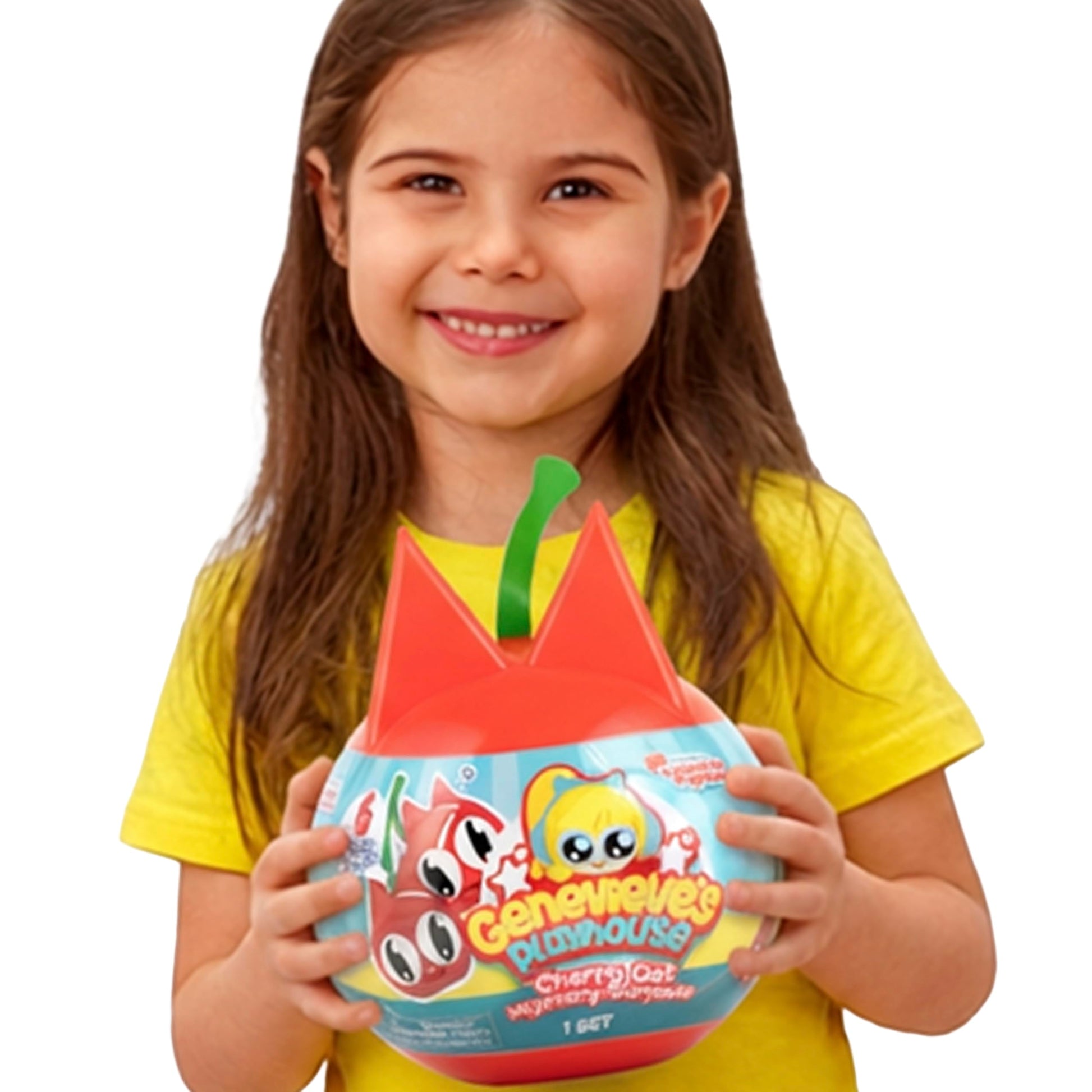 Genevieve's Playhouse Cherry Cat Mystery Surprise, Mystery Unboxing, YouTube Learning Channel, Educational Content, Official Genevieve's Playhouse