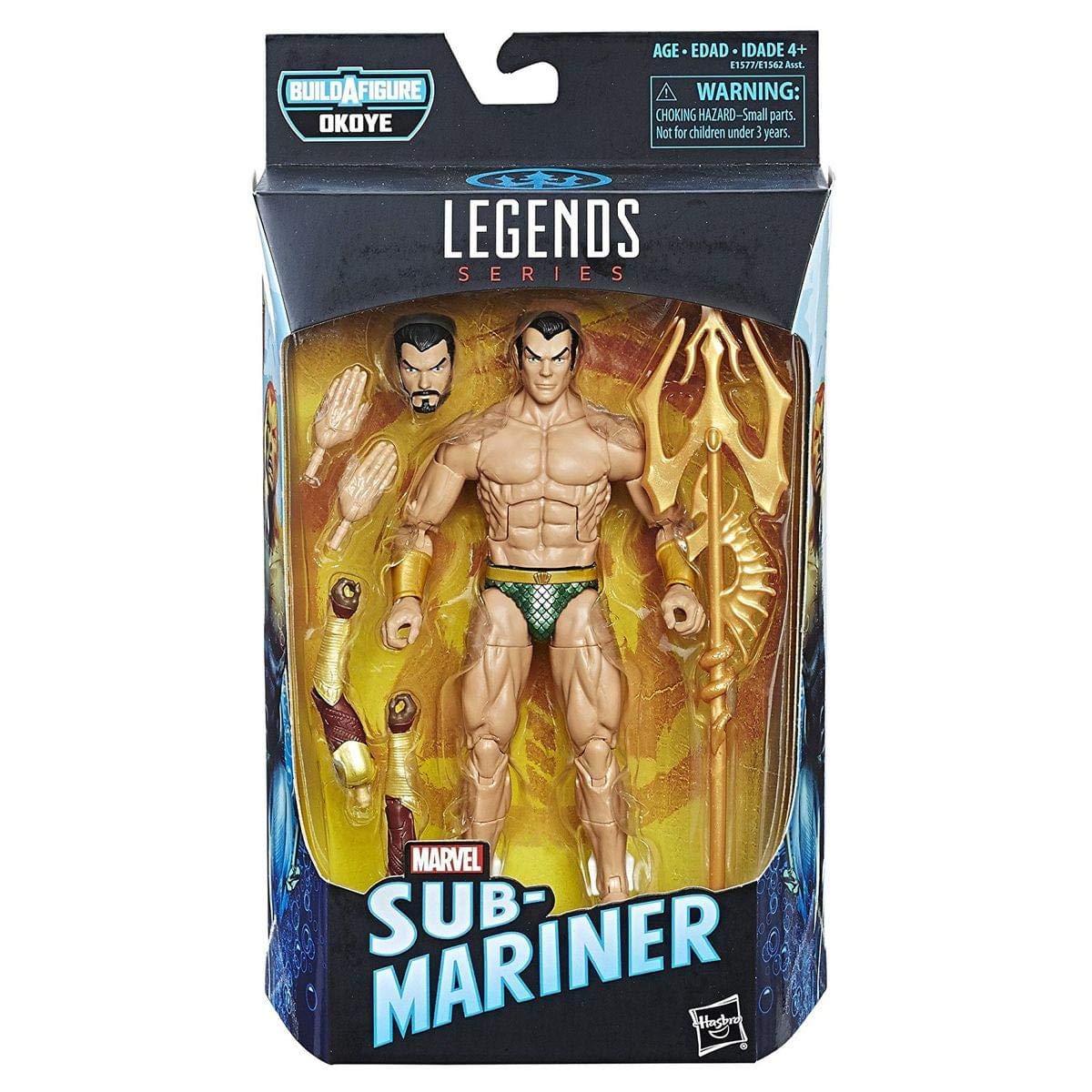Marvel Black Panther Legends Series Sub-Mariner, 6-inch