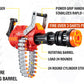 Electric Automatic Toy Manual Gatling Rapid-Fire Dart Blasterwith 24 Foam Darts, Toys Guns Youth Adult, Birthday Xmas Gifts for 14+ / Adults 18+