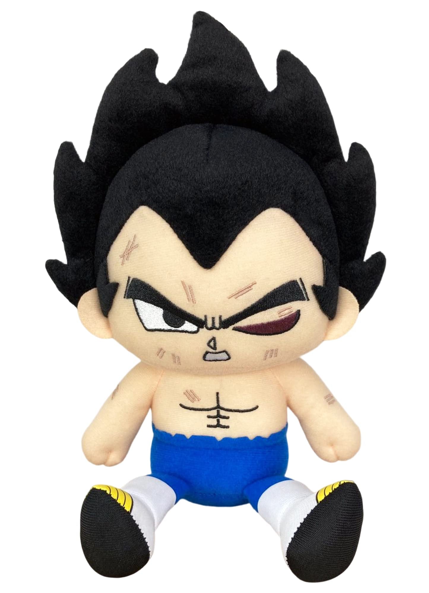 Great Eastern Entertainment Dragon Ball Super - Vegeta Tournament of Power Sitting Plush 7'', Multi-Colored, 8"
