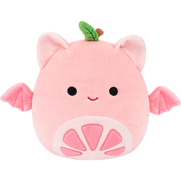 Squishmallows Original 8in Jabari The Pink Grapefruit Bat - Official Jazwares Plush (Little)
