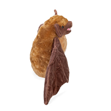 Wild Republic Brown Bat Plush, Stuffed Animal, Plush Toy, Gifts for Kids, Cuddlekins 12 Inches,Multi