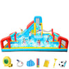 Doctor Dolphin Bounce House for Kids, Inflatable Bounce House with Slide, Kids Bouncy House, Inflatable Water Slide Bouncy Castle for Dry and Wet
