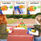 Kiddie Play Toy Foam Blasters Atomic Power Popper Air Ball Shooter (2 Guns)