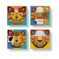 Crocodile Creek 9-Piece Puzzle Blocks - Make-A-Face Mix and Match Block Set Game for Kids Ages 3 and Up - Made of Sturdy Cardboard - Zoo Animals - 9