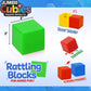 Playmags Jumbo Cubies Magnetic Blocks Building Toy, 64pc 2-Inch Magnet Cubes STEM Toys for Toddler & Kids, Preschool, Educational Construction Block