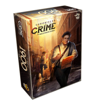 Chronicles of Crime Millennium 1900 Board Game - Immersive Detective Mystery Adventure, Cooperative Game for Kids and Adults, Ages 12+, 1-4 Players