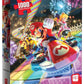 Mario Kart “Rainbow Road” 1,000 Piece Jigsaw Puzzle | Collectible Super Mario Puzzle Artwork Featuring Mario, Princess Peach, and Bowser |