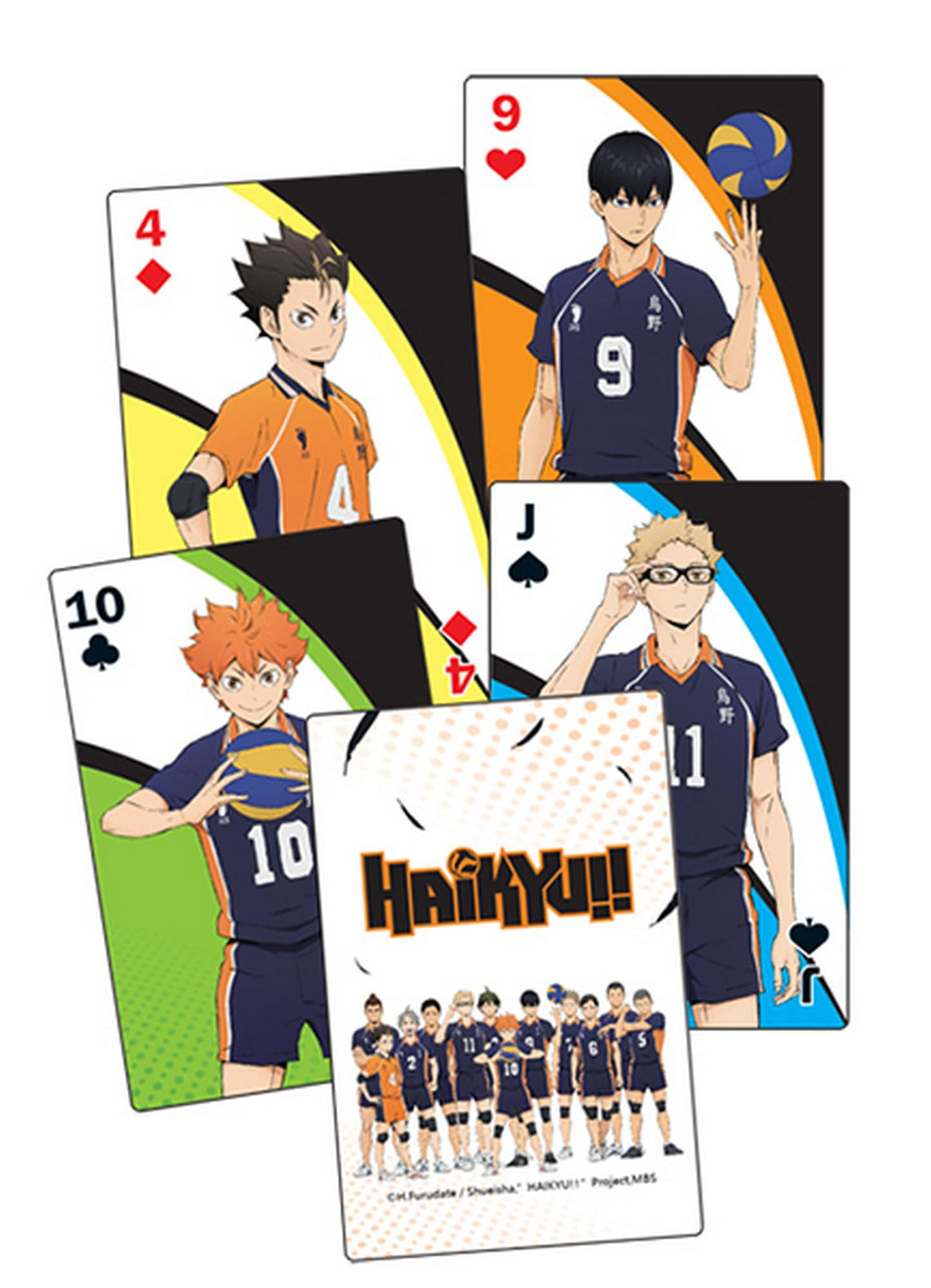 Great Eastern Entertainment Haikyu S4 - Group Playing Cards