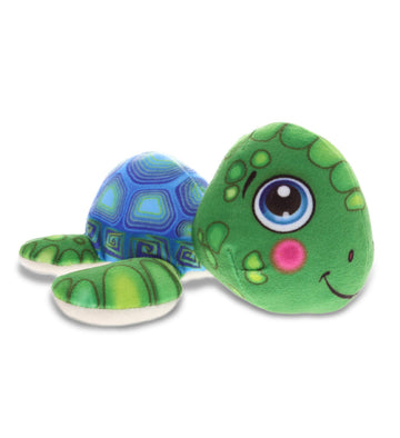 DolliBu Sea Turtle Stuffed Animal Plush Toy, Kids & Adults Huggable Turtle Plush Cuddle Gifts, Cute Stuffed Animals for Girls & Boys 5.5 Inches