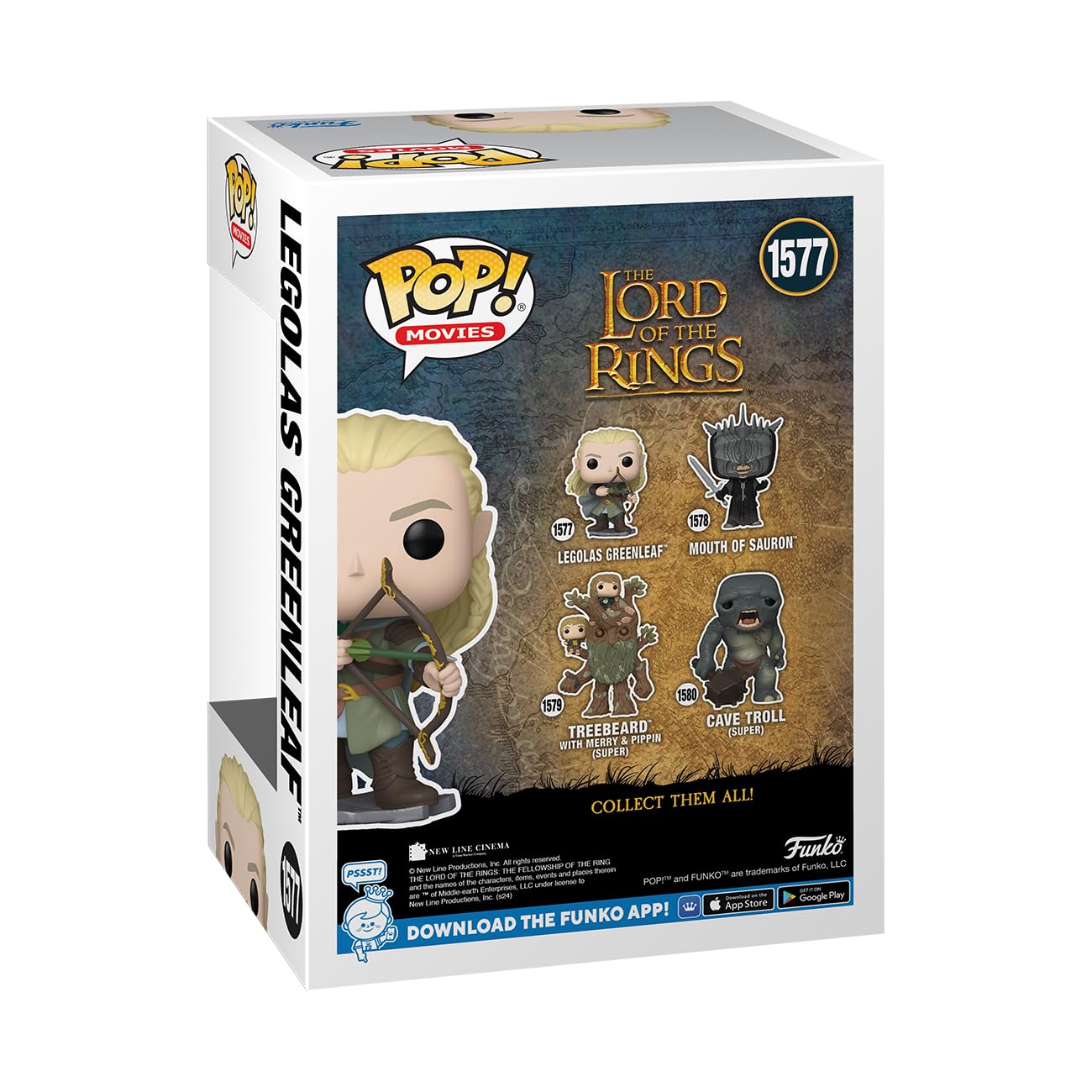 Funko POP! Movies: Lord of The Rings - Legolas - Collectable Vinyl Figure - Gift Idea - Official Merchandise - for Kids & Adults - Movies Fans - Model