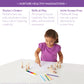 Melissa & Doug Deluxe Happy Handle Stamp Set with 10 Stamps, 5 Colored Pencils, and 6-Color Washable Ink Pad
