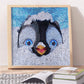 5D Diamond Painting Kits for Kids Full Drill Painting by Number Kits DIY Mosaic Making Arts Crafts supplies for Children's Gifts (Penguin)