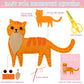CiyvoLyeen Cat Sewing Kit for Kids -Ages 7 8 9 10 11 12 Kitten Plush Toys Arts & Crafts Set for Beginners, Learn to Sew Gifts Idea for Girls & Boys