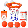 Bath Toys - Bathtub Basketball Hoop for Toddlers Kids with 4 Mold-Free Balls and Strong Suction Cups Basketball Hoop | Toddler Shower Toys and Fun