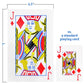 Bicycle Playing Cards Big Box Oversized Giant Jumbo Decks Size 7 Inches | Pack of 2 Great for Magic Tricks, Kids Seniors and Anyone who Loves to Have