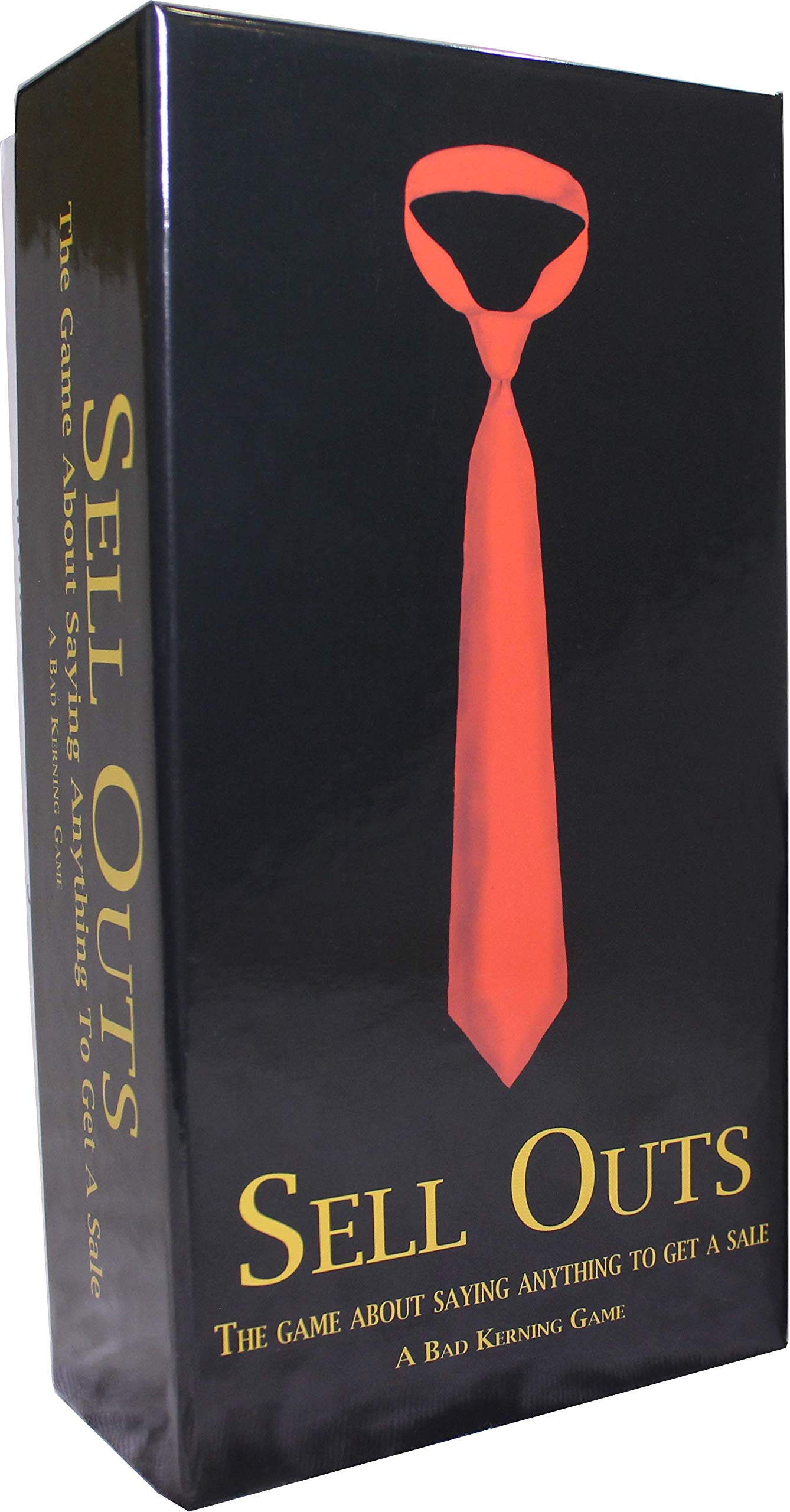 Bad Kerning Games Sell Outs - A Card Game of Hilarious Problems and Insane Products, 450-cards, 3+ Players, Ages 13+