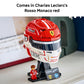 LEGO Editions Scuderia Ferrari HP Charles Leclerc Helmet - Building Set for Teens, Ages 14+ - Collectible F1 Display - Bedroom or Home Office Decor -