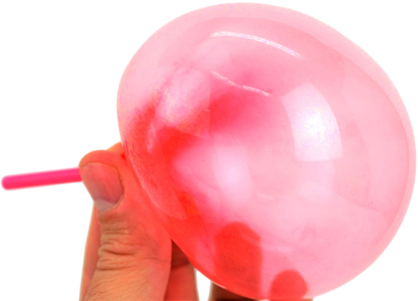 JA-RU Bloonies Magic Plastic Bubbles with Straw (1 Pack/ 8 Tube) Super Elastic Bubble Balloons for Kids. 90s Toys Nostalgia, Bubble Party Favors