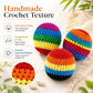 Sack Ball Set, 3 PCS Knitted Footbags for Indoor Outdoor Freestyle Tricks