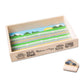 Melissa & Doug My First Wooden Stamp Set - Vehicles Kids Art Projects, Stamps with Washable Ink, Vehicle Toys for Kids Ages 4+