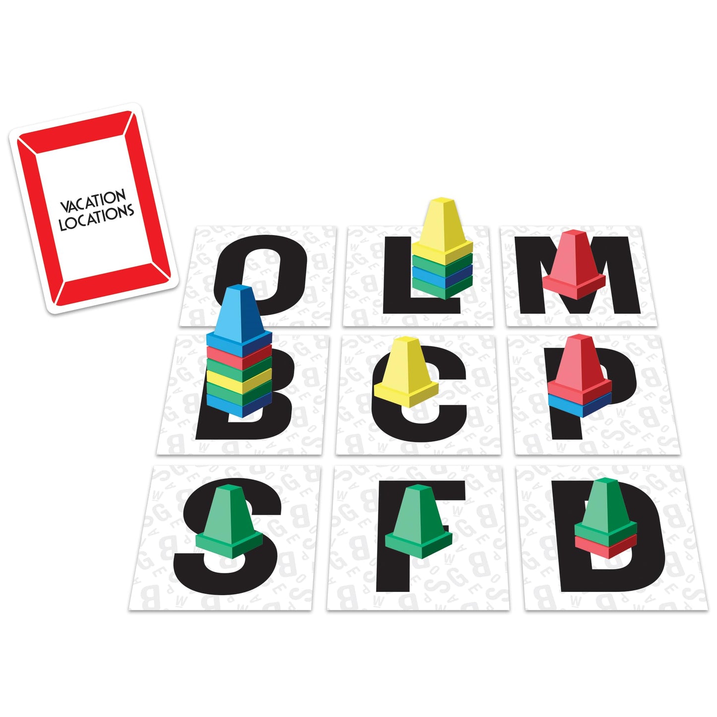 Scattergories Stackagories by Winning Moves Games USA, Fast-Playing Category Game for 2 to 4 Players, Ages 8+