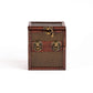 KakapopoTCG Elven Vault (Chainmail) Wooden Deck & Counter Box with Protector Storage for TCG, MTG Magic, FaB, YGO, EDH, Commander, Box, Dice