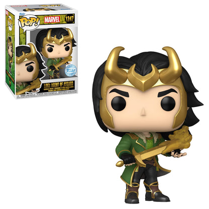 Funko Pop Marvel #1247 - Loki: Agent of Asgard (Exclusive) Red Suit (Regular)