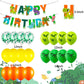 Dinosaur Birthday Party Supplies, Dinosaurs Party Decorations 4 Year Old Foil Balloons for Boys and Girls,Include Balloons, Foil Balloons,Banner,Cake