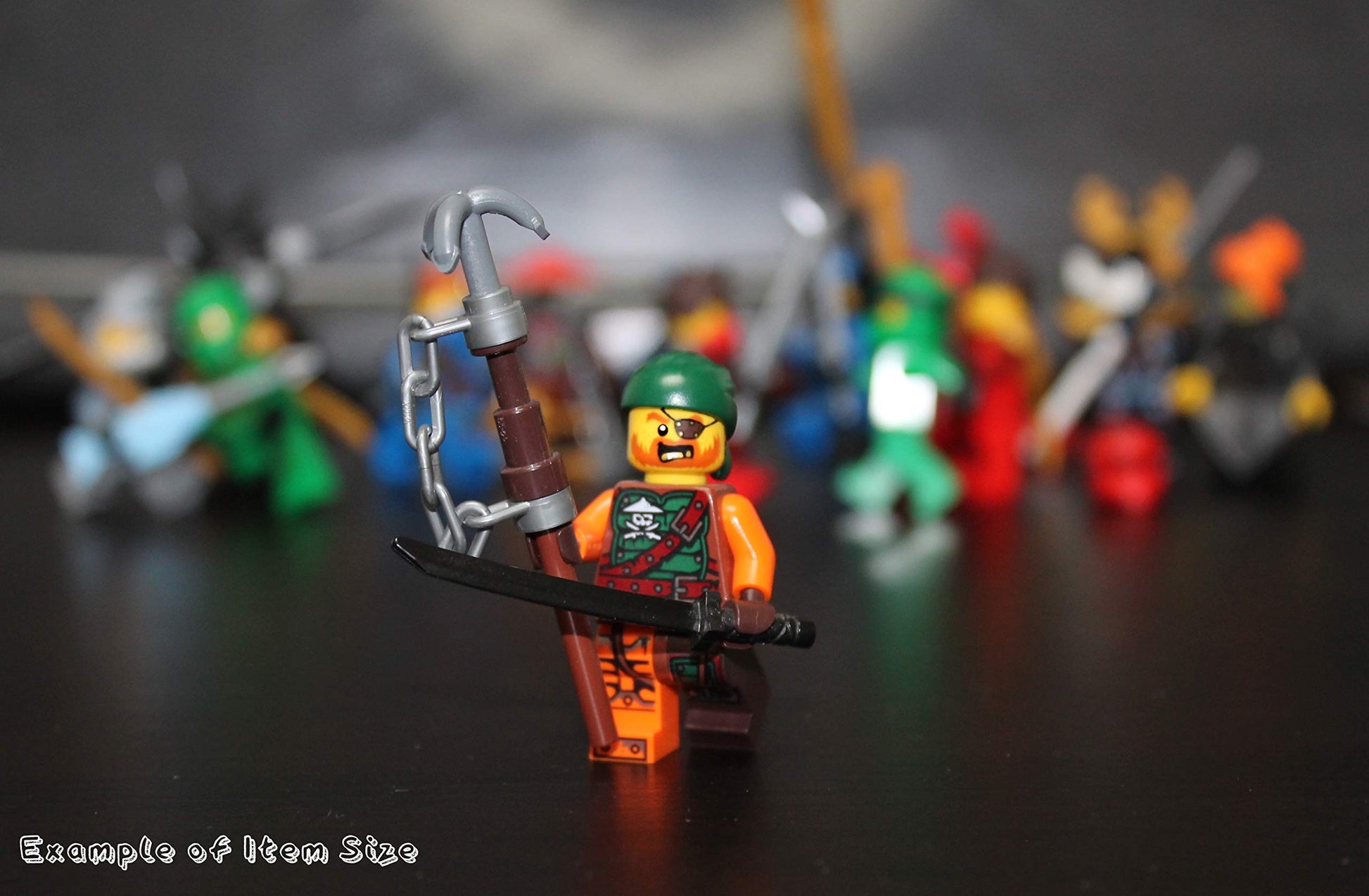 LEGO Ninjago Minifigure - Bucko the Pirate (Skybound) with Sword and Staff 70593