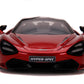 Jada Toys McLaren 720S Candy Red with Black Top Hyper-Spec 1/24 Diecast Model Car 32275