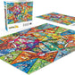 Buffalo Games Pokemon Stained Glass Starters, 1000 Piece Pokemon Puzzle