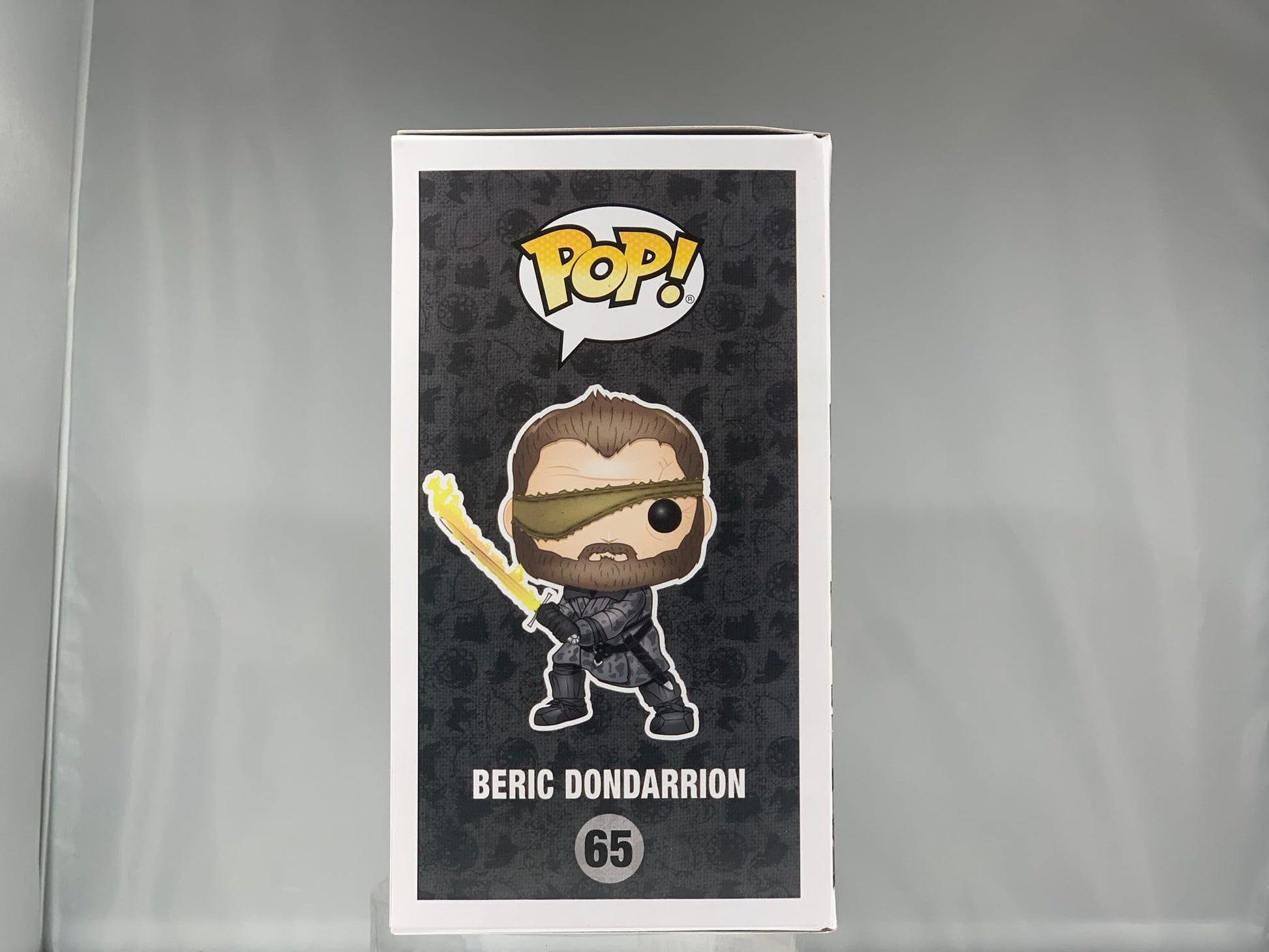 Funko POP! Television: Game of Thrones - Beric Dondarrion with Flame Sword 2018 Fall Convention Shared Exclusive