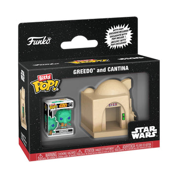 Funko Pop! Bitty Town: Star Wars - Greedo and Cantina - Collectable Vinyl Figure - Gift Idea - Official Merchandise - Toys for Kids & Adults - Star