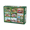 Cobble Hill 1000 Piece Puzzle - Squirrels on Vacation - Sample Poster Included