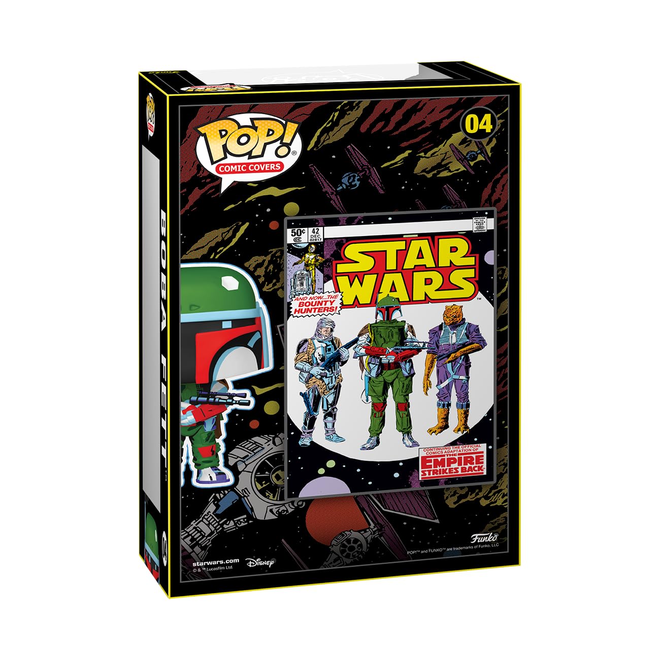 Funko POP! Comic Cover: Star Wars - Darth Vader - Boba Fett - Collectable Vinyl Figure - Gift Idea - Official Merchandise - for Kids & Adults - Comic