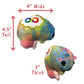 GIANT MICROBES Autism Plush - Spread Awareness About Neurodiversity and Health with Memorable Brain Plush, Educational Gift for Friends, Doctors