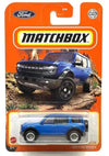 Matchbox 2021 Ford Bronco 34/100 (Blue)